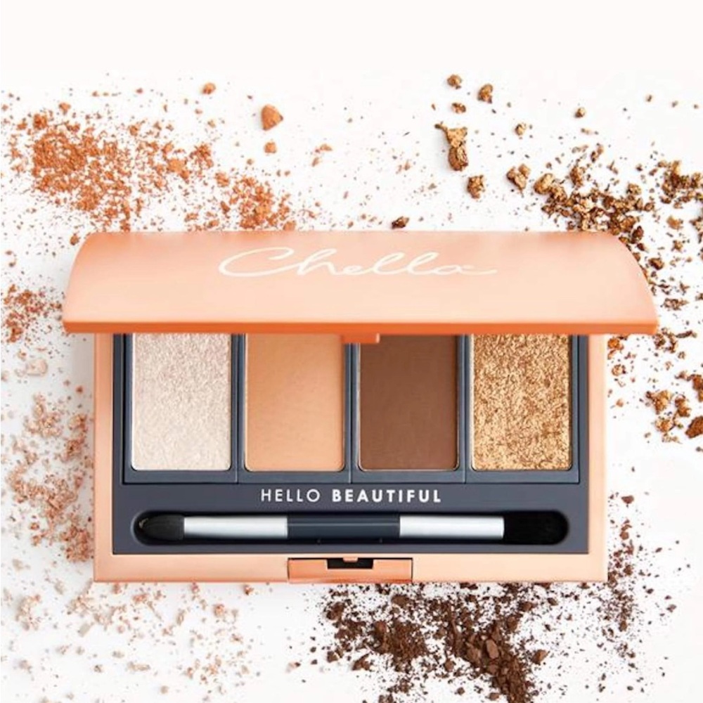 NEW Chella La Vie Neutral Eyeshadow Palette Deluxe - Picture 4 of 9